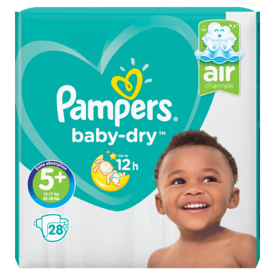 Pampers Luiers Baby Dry maat 5+
